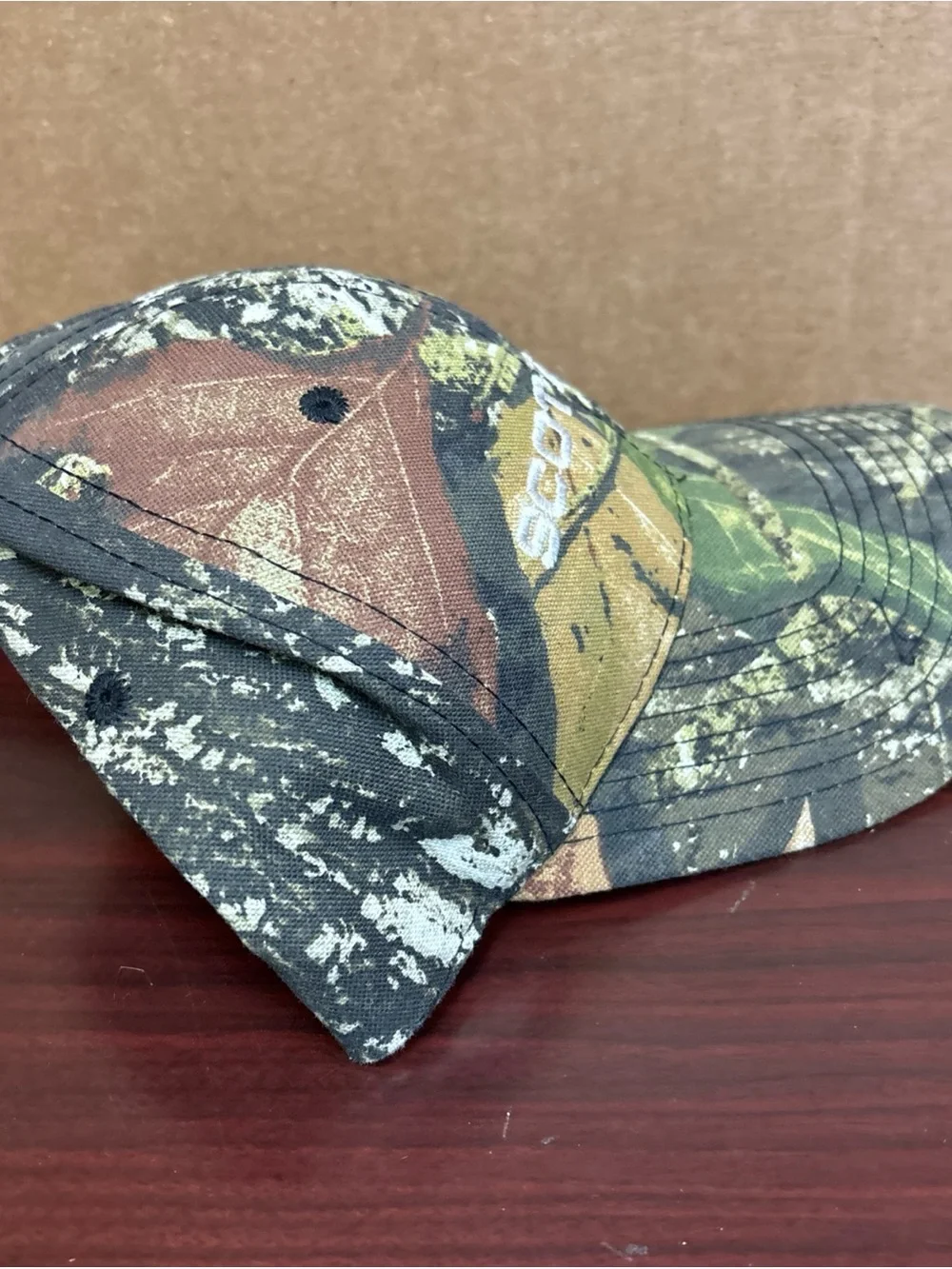 Scotsman Strapback Hat Baseball Cap Camo Refrigeration Ice Machines Mossy Oak